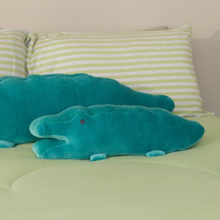 網路限定 | 鱷魚造型短抱枕